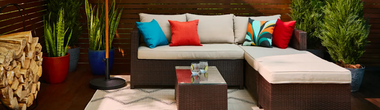 Outdoor Sectionals (Patio & Outdoor Furniture) - Theme Page Banner Image