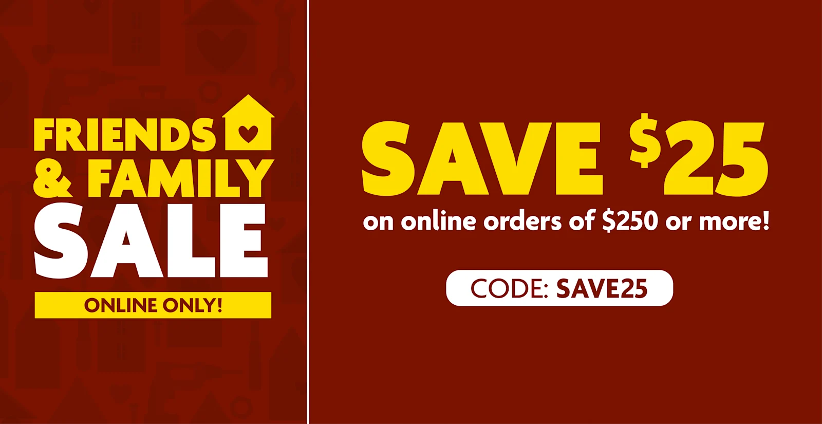 Friends and Family Web Banner 1600x825