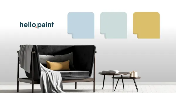Discover your dream hue effortlessly with Hello Paint peel-and-stick paint samples