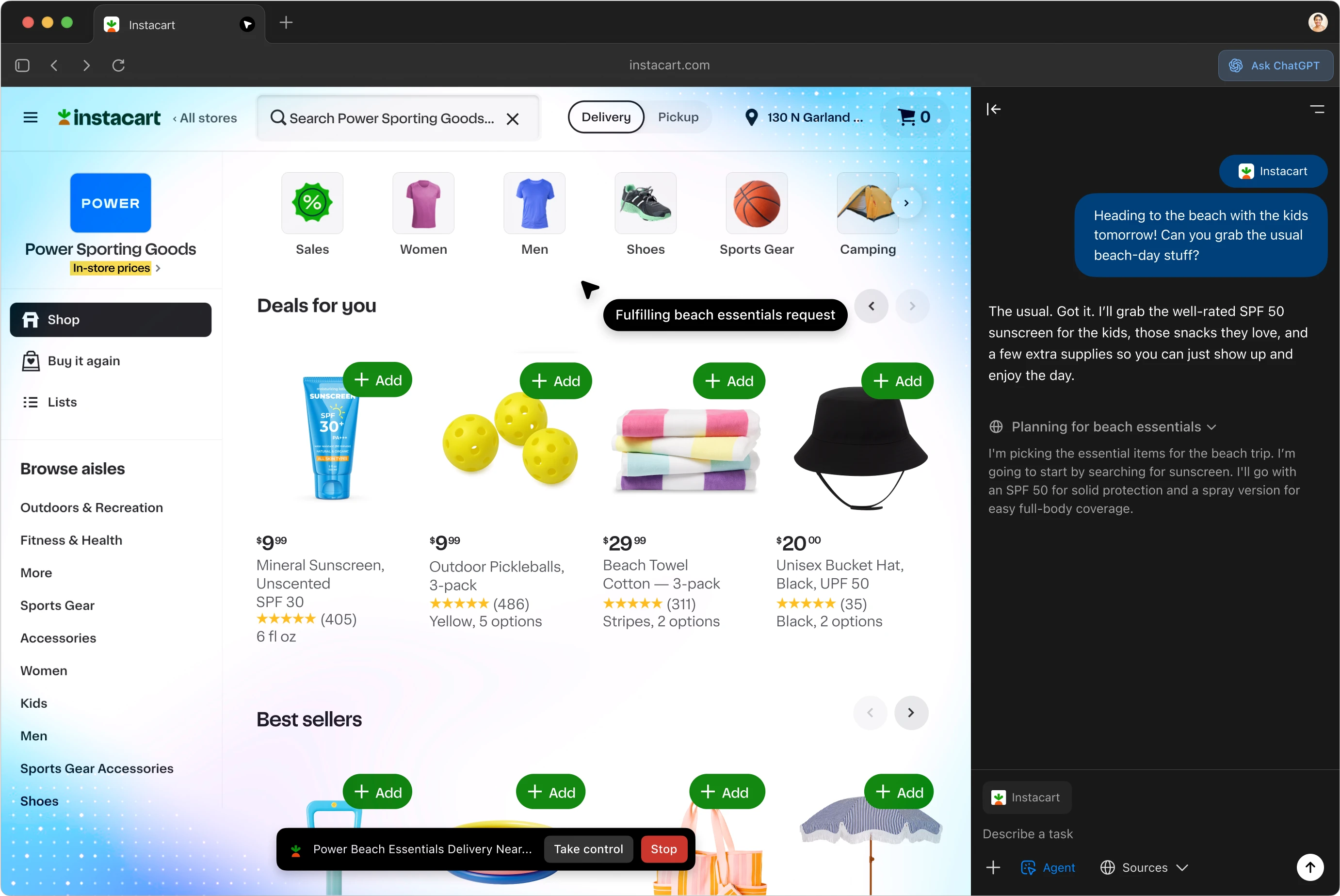 Agents at work inside Atlas
