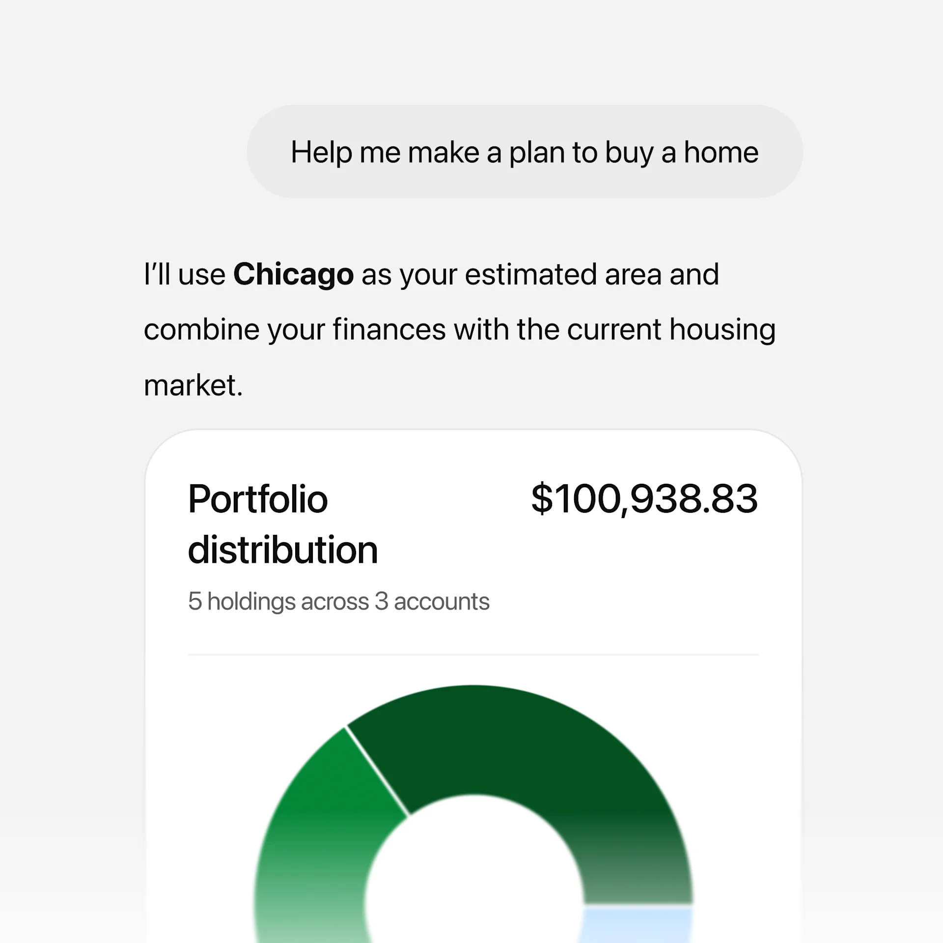 ChatGPT finances planning example