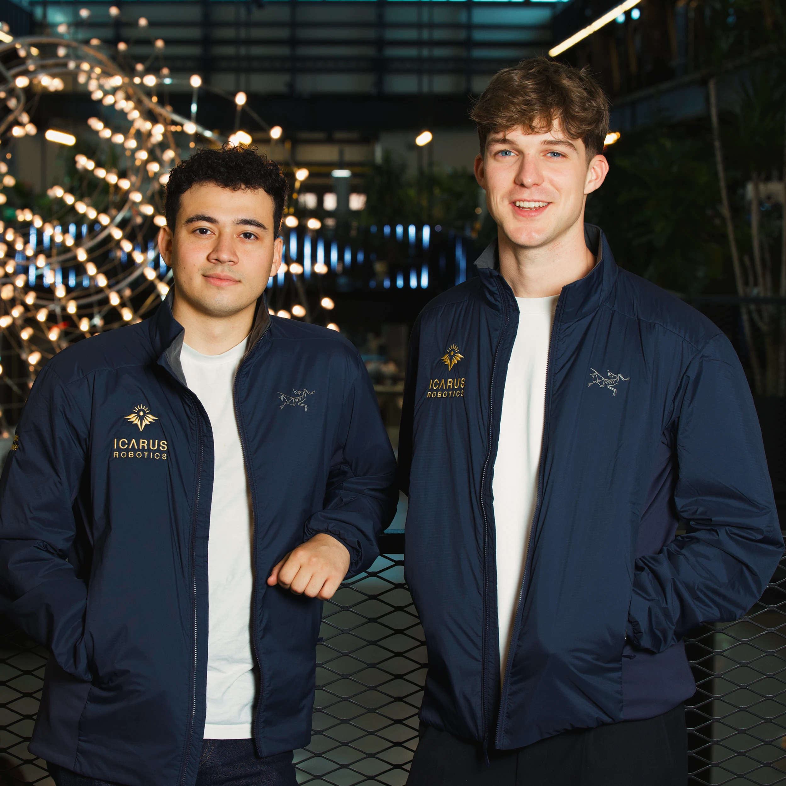Ethan Barajas and Jamie Palmer