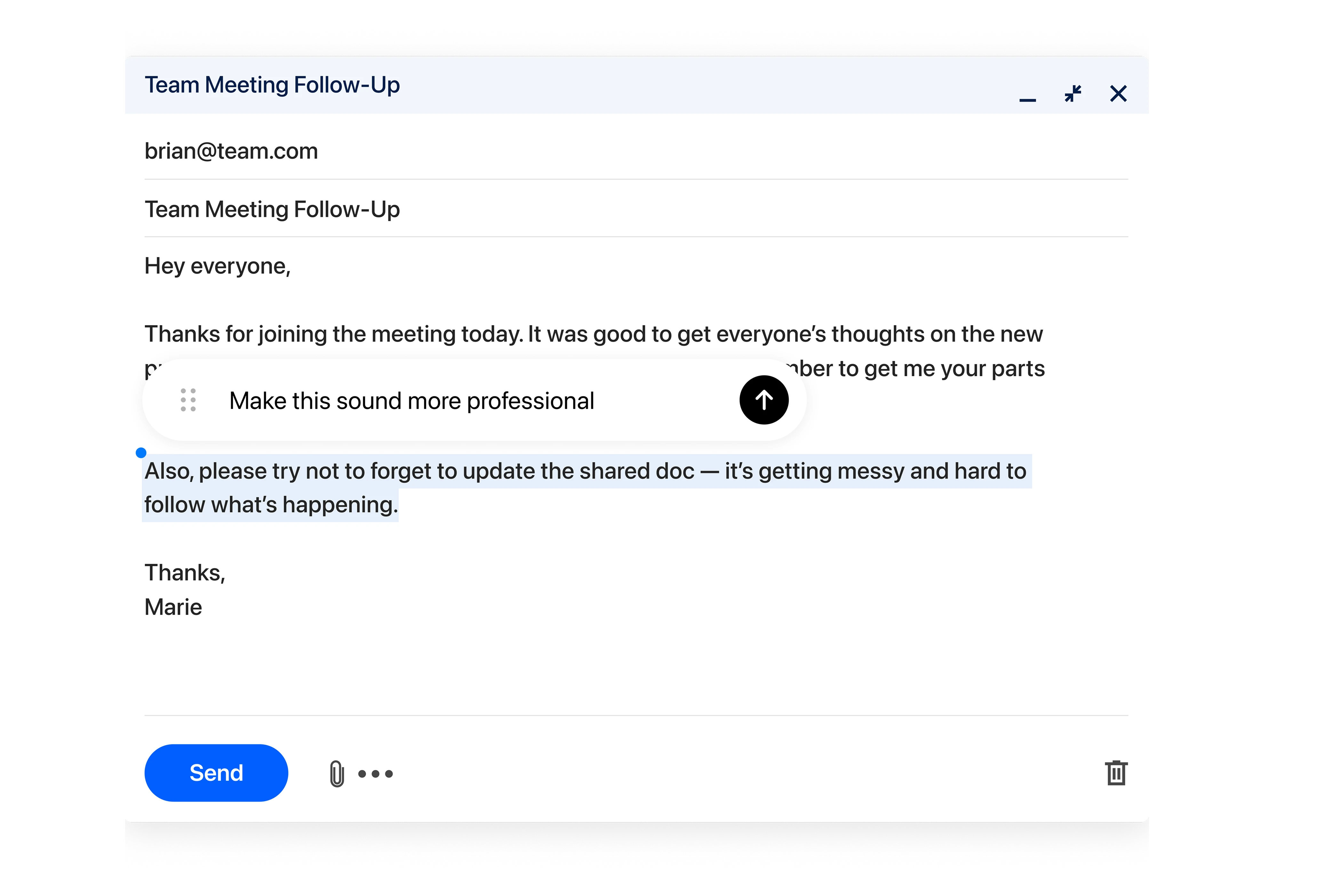 Assistant IA intelligent aidant à la productivité