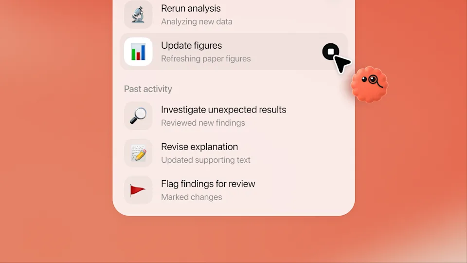 dot task progress view