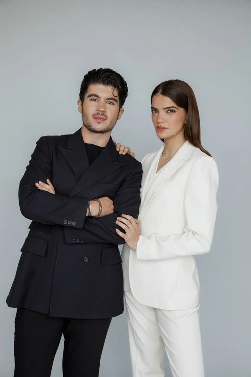 Portrait of Asher Allen and Celeste Amadon