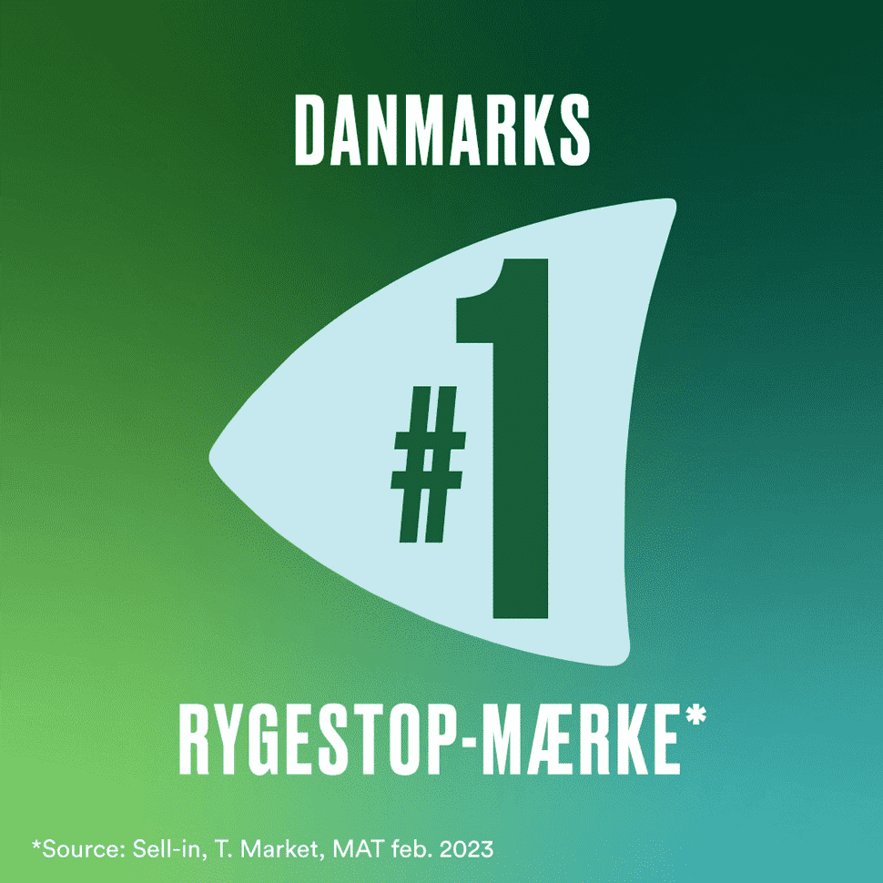 Danmarks rygestop-mærke #1