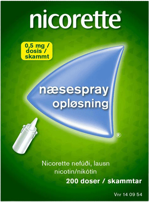 Nicorette Nasal Spray