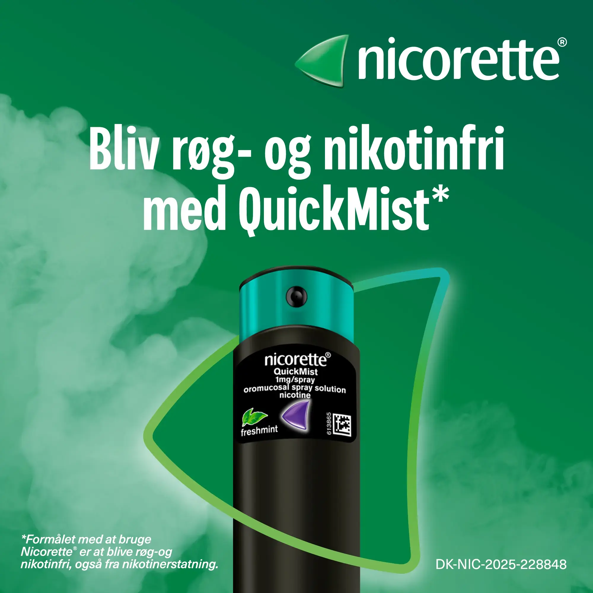 Nicorette Inhalator bekæmper aktivt 7 rygestop-abstinenser