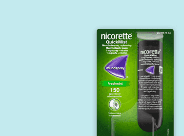 FIND DET RIGTIGE PRODUKT TIL DIG - Nicorette® QuickMist