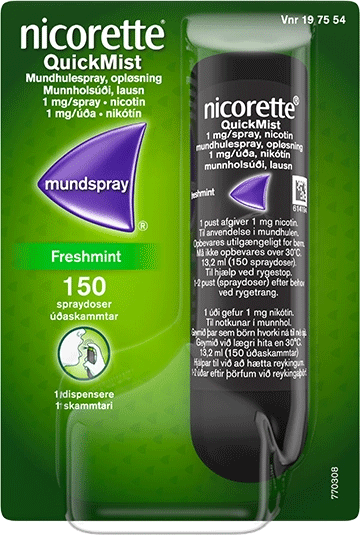Nicorette QuickMist Cool Berry mundspray