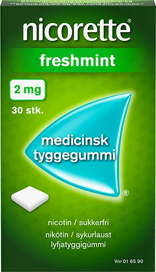 Nicorette Icy White Gum