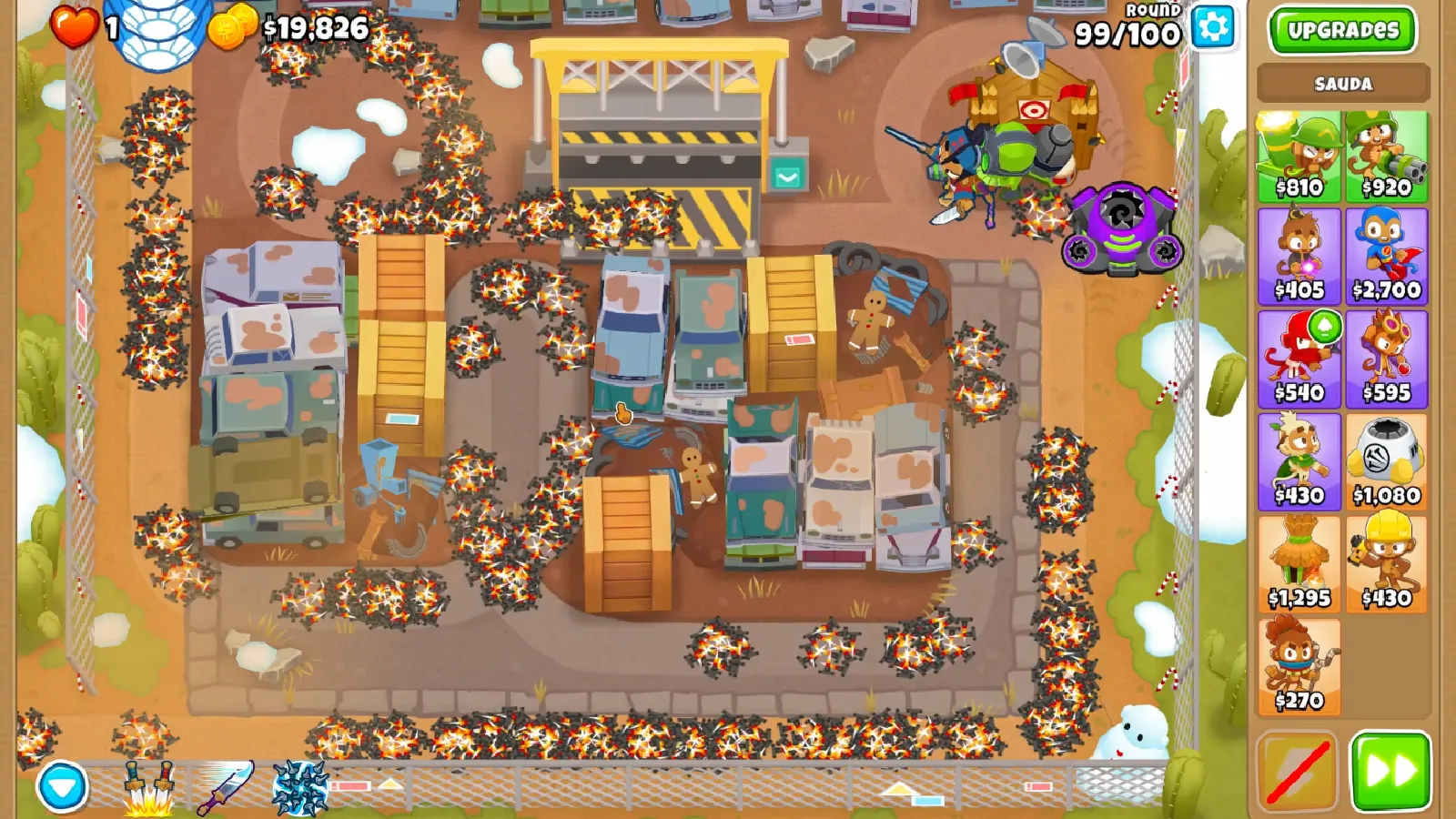 How to Beat Scrapyard on CHIMPS | BTD6 2023