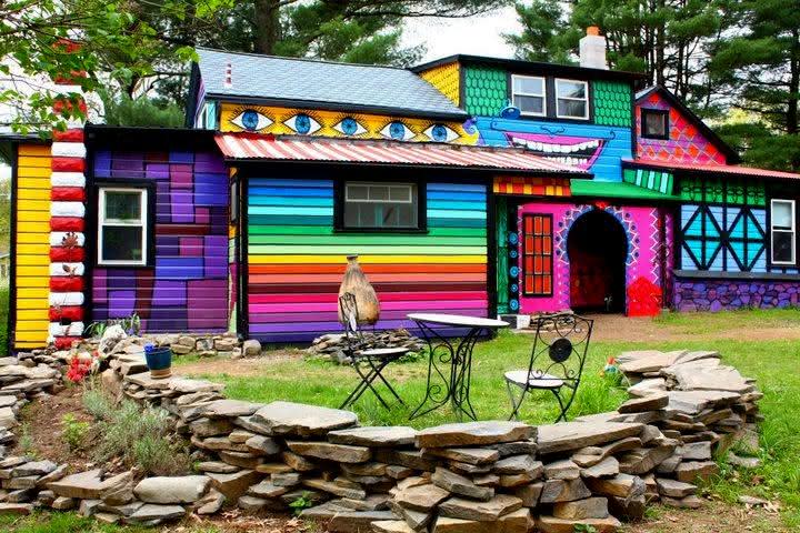La maison colorée