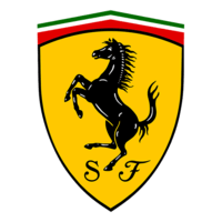 Le logo de la marque Ferrari