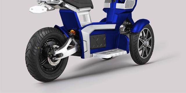 Goodyear Ego 2 : un scooter électrique original à trois roues