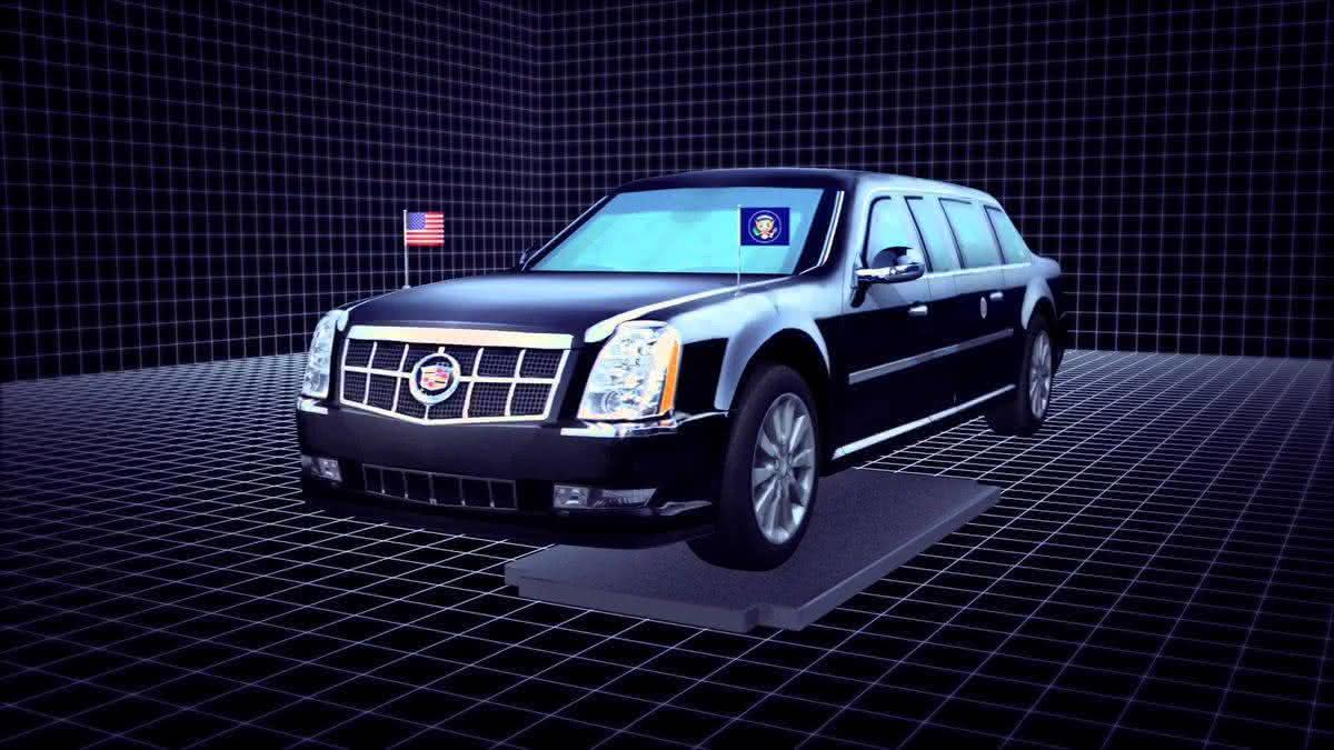 Cadillac One : découvrez en vidéo la voiture blindée du président américain Donald Trump