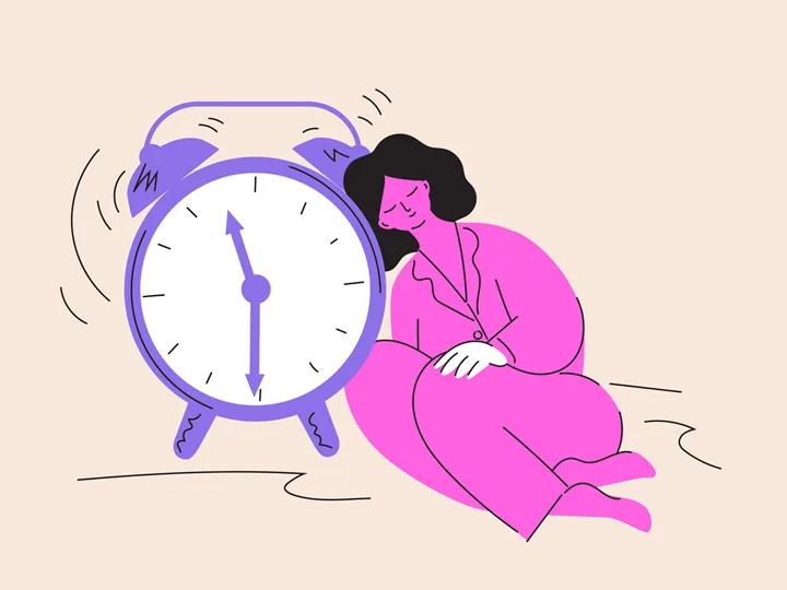 Sleeping on Alarm Clock