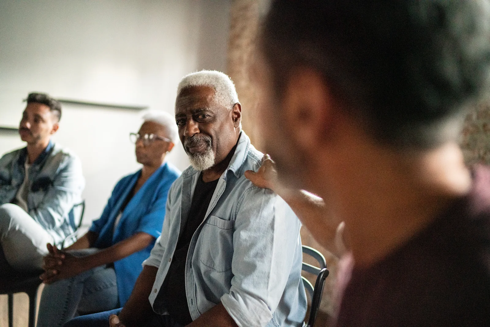 Older black doctor