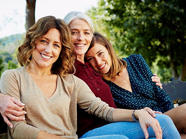 A group of women of various ages
