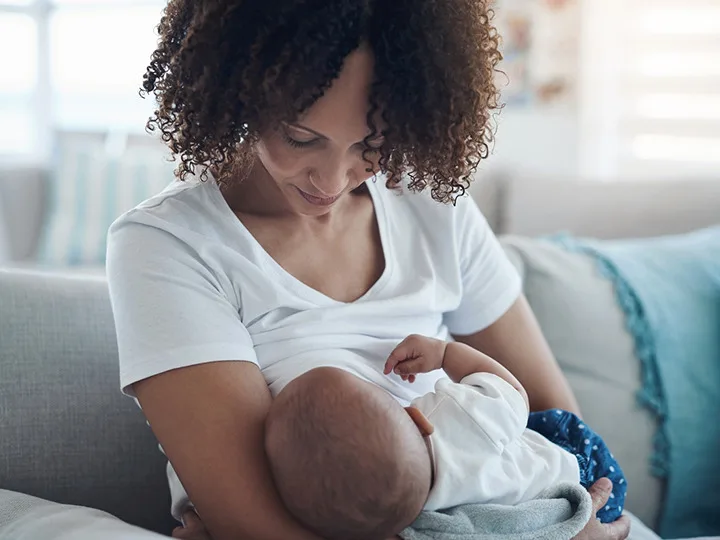 Woman Breastfeeding