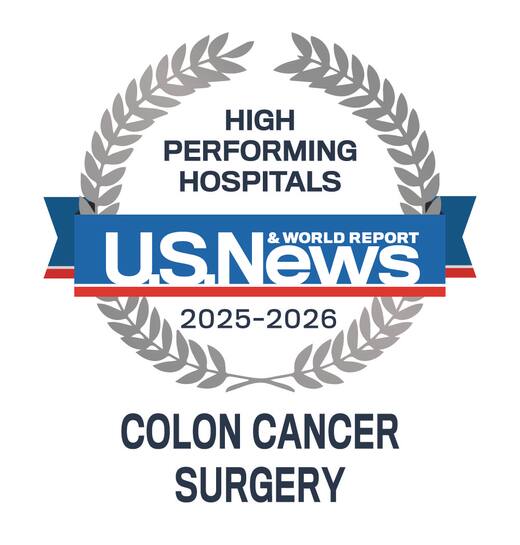 US News & World Badge - Colon Cancer