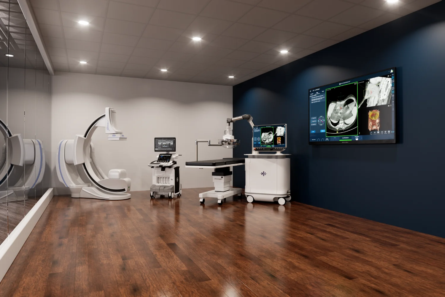 education suite for Histotripsy machine