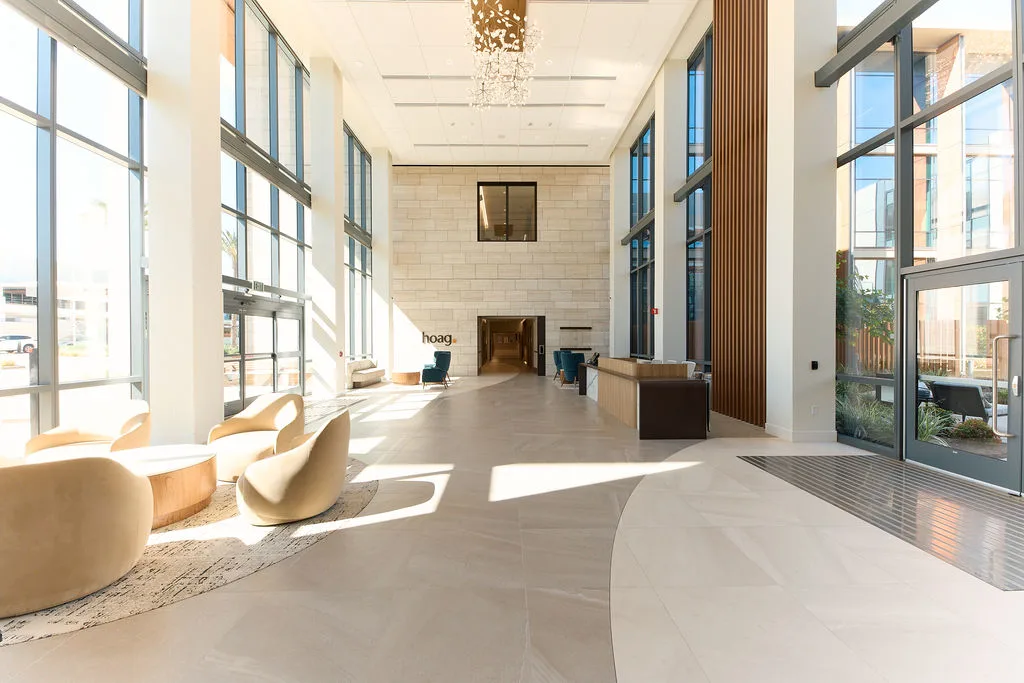 Hoag Irvine Women's Hospital Lobby