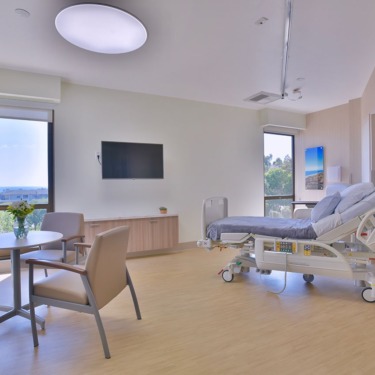 Acute Rehabilitation Center Bed Window