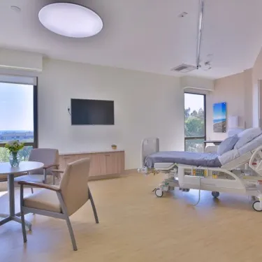 Acute Rehabilitation Center Bed Window