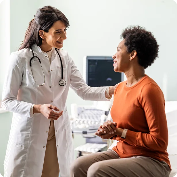 Womens Health Doctor & Patient