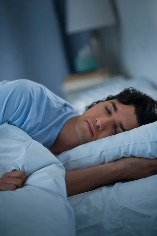 Young adult sleeping