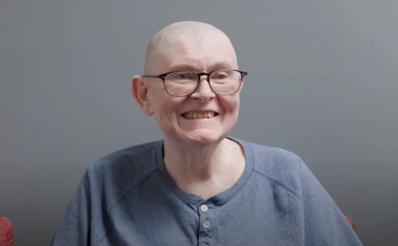 Focused Ultrasound Patient Smiling