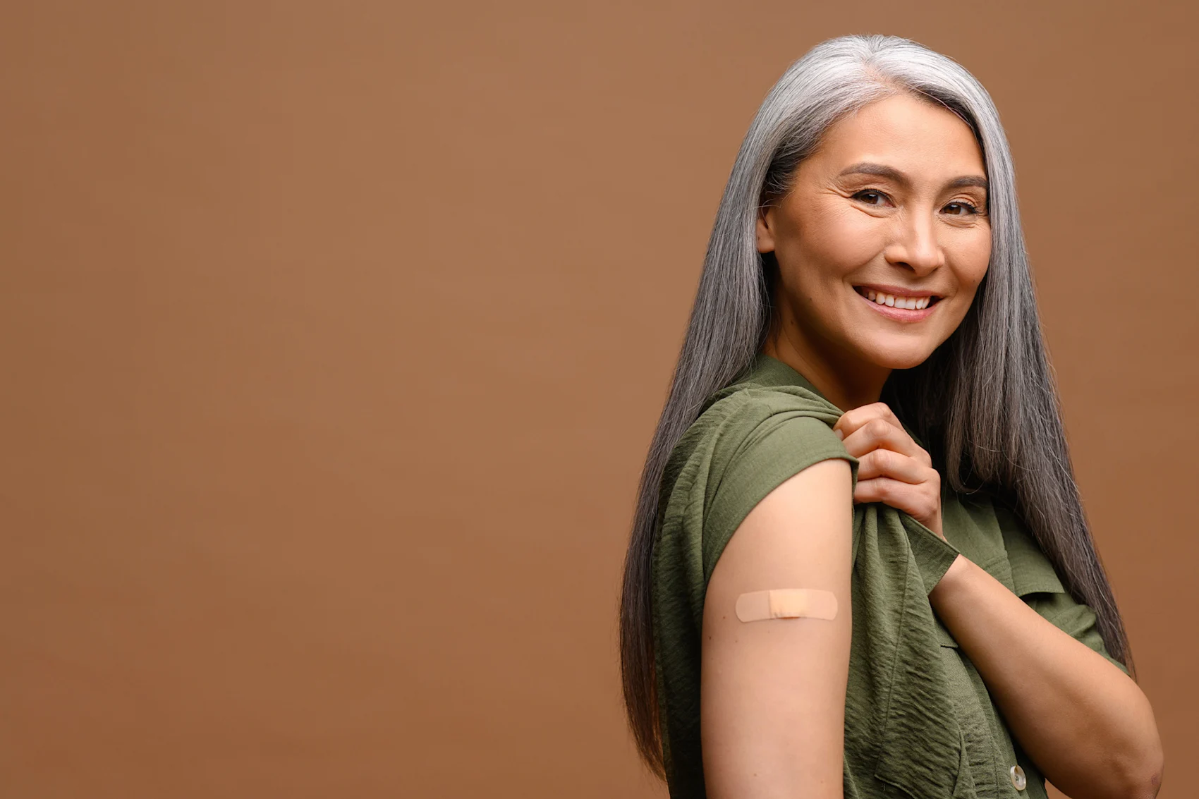 Flu Shot Smile