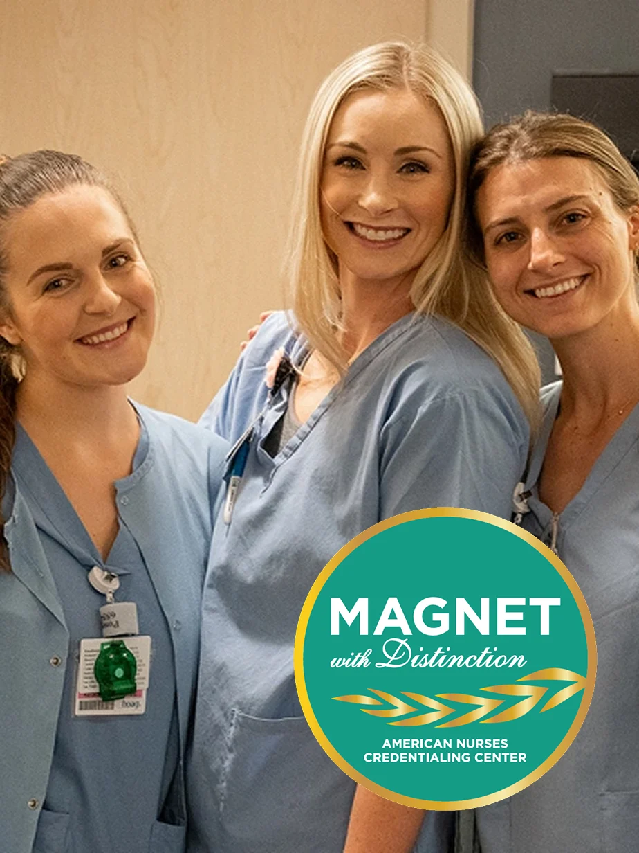 Nurses with Magnet Award