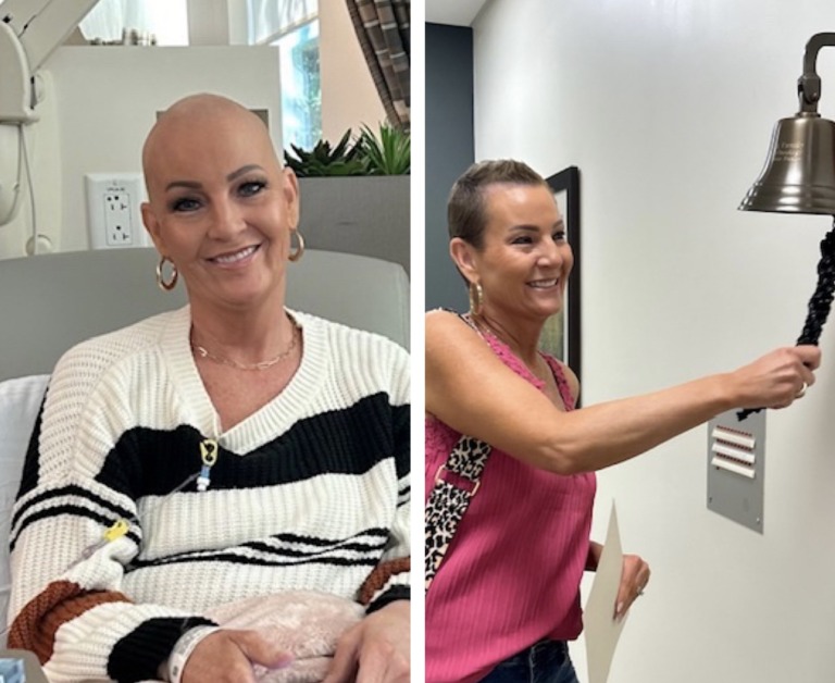 Cancer Patients Ringing the Bell