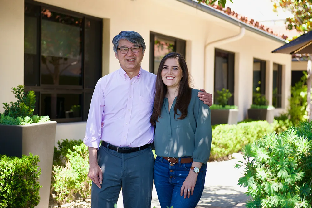 Dr. David Liang and Patient Kaitlin Jones