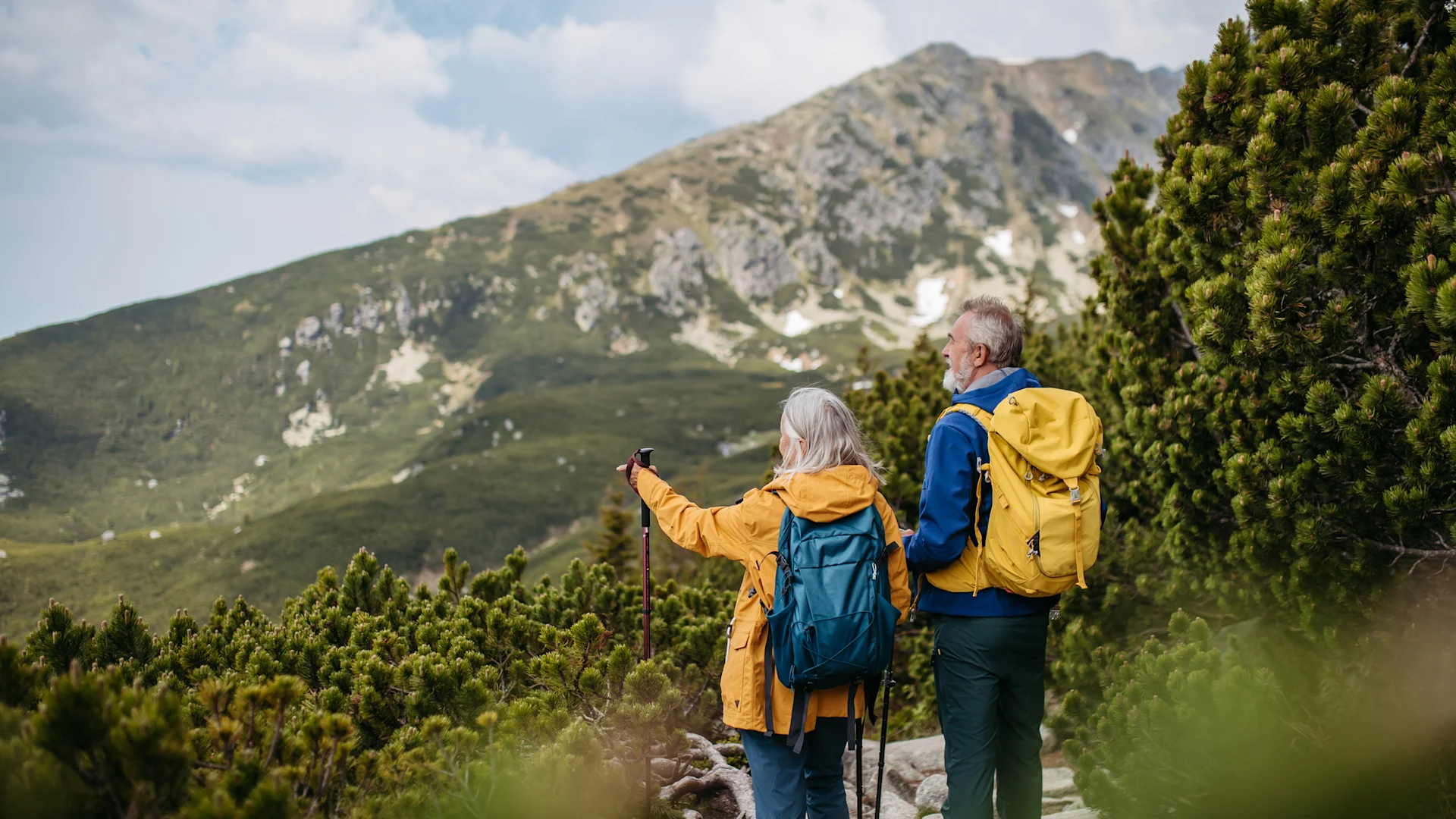 Couple Hiking