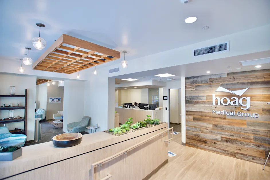 The Laguna Beach medical center lobby