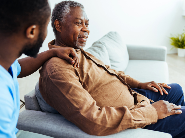 Elderly Confused Man