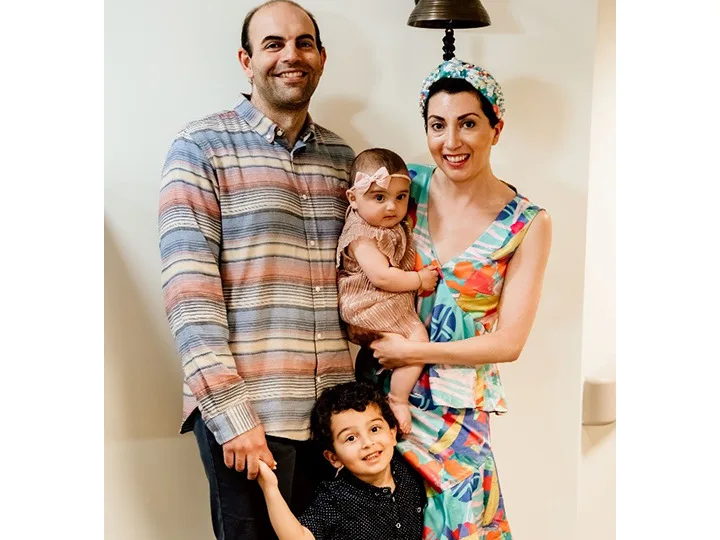 Kelly and her family