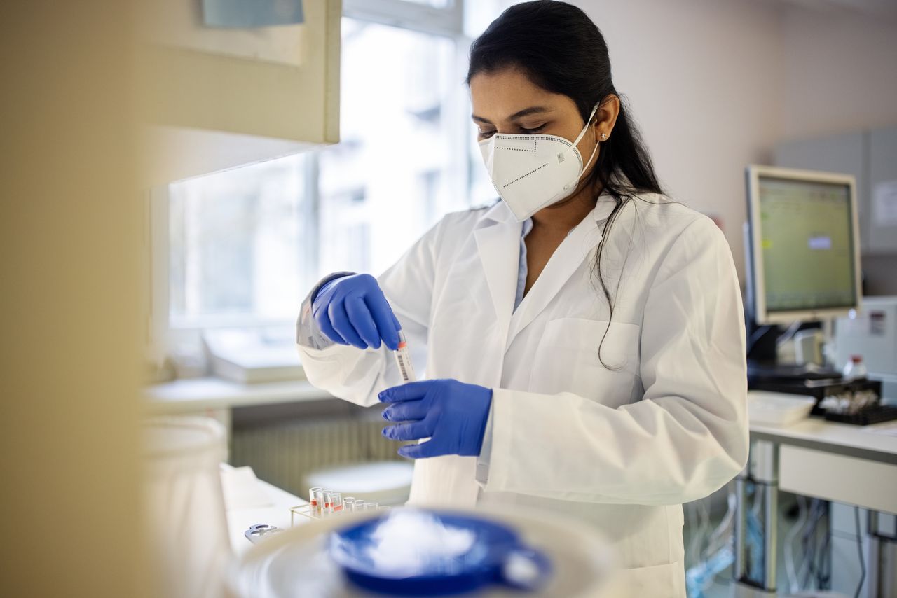 Testing lab equipment