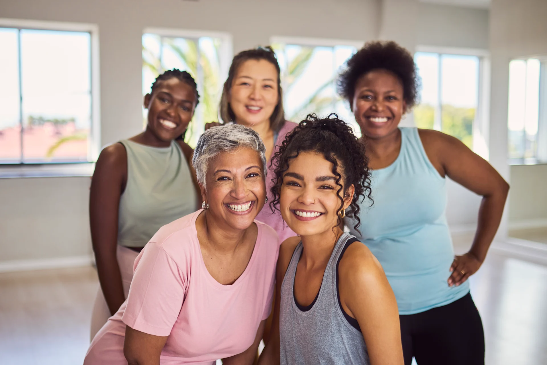 Lifestyle Fitness - Group of Women All Ages