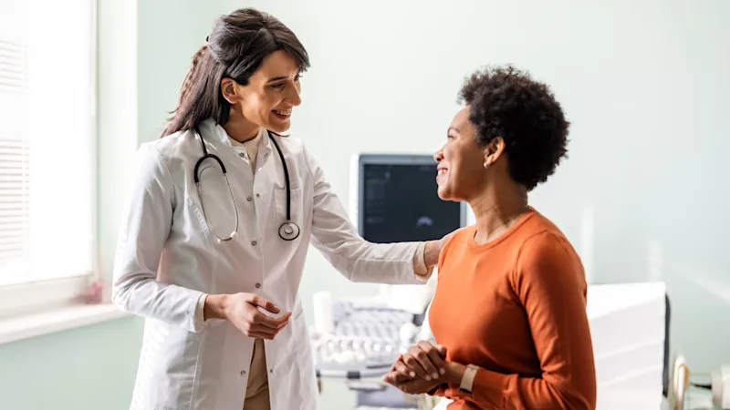 Doctor and patient