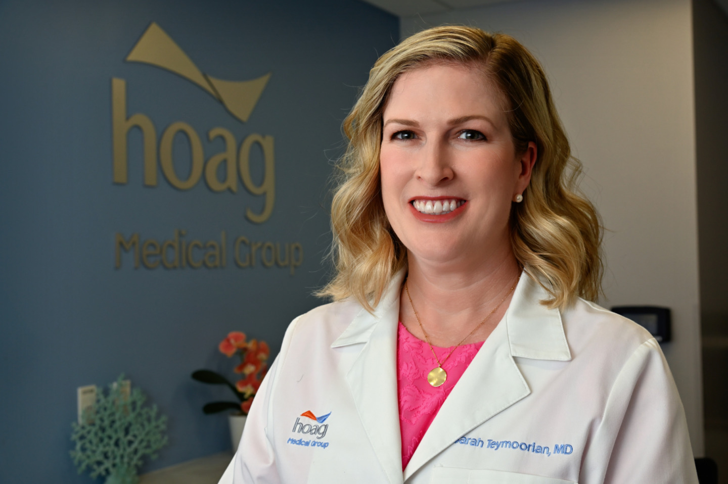 A closeup of Dr. Teymoorian