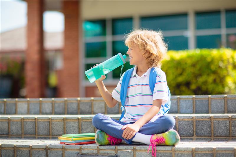Child Drinking Water
