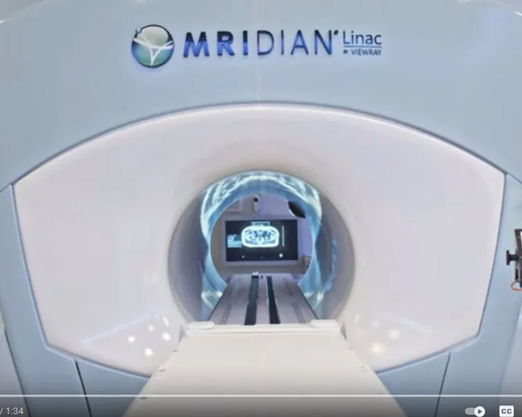 A ViewRay MRIdian linear accelerator machine