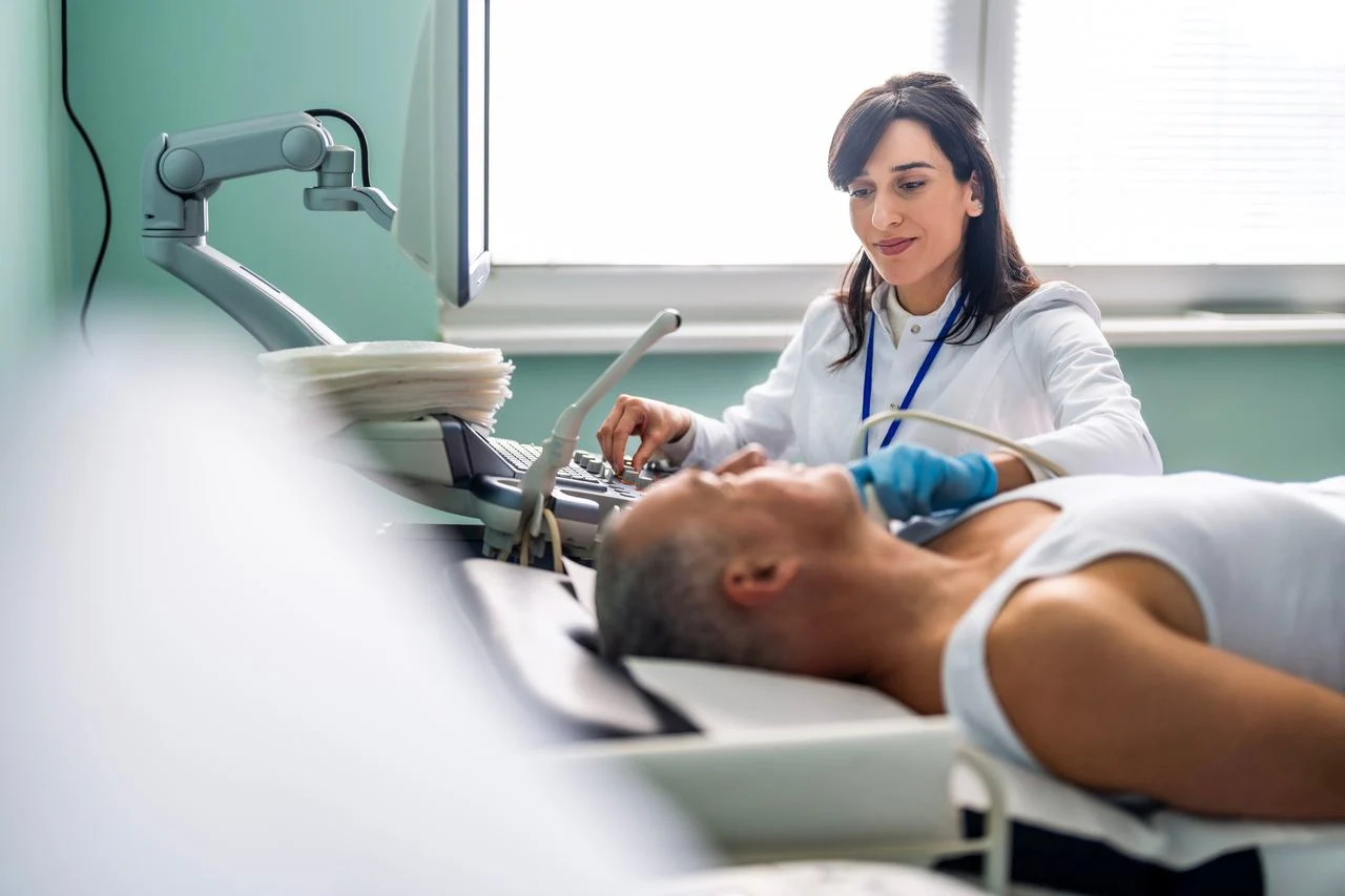 Throat ultrasound