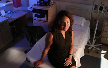 Dr. Allyson Brooks in a maternity facility