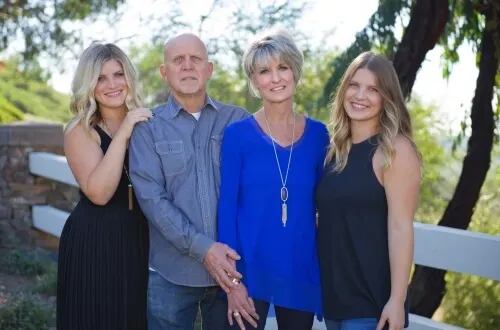 York Family Smiling