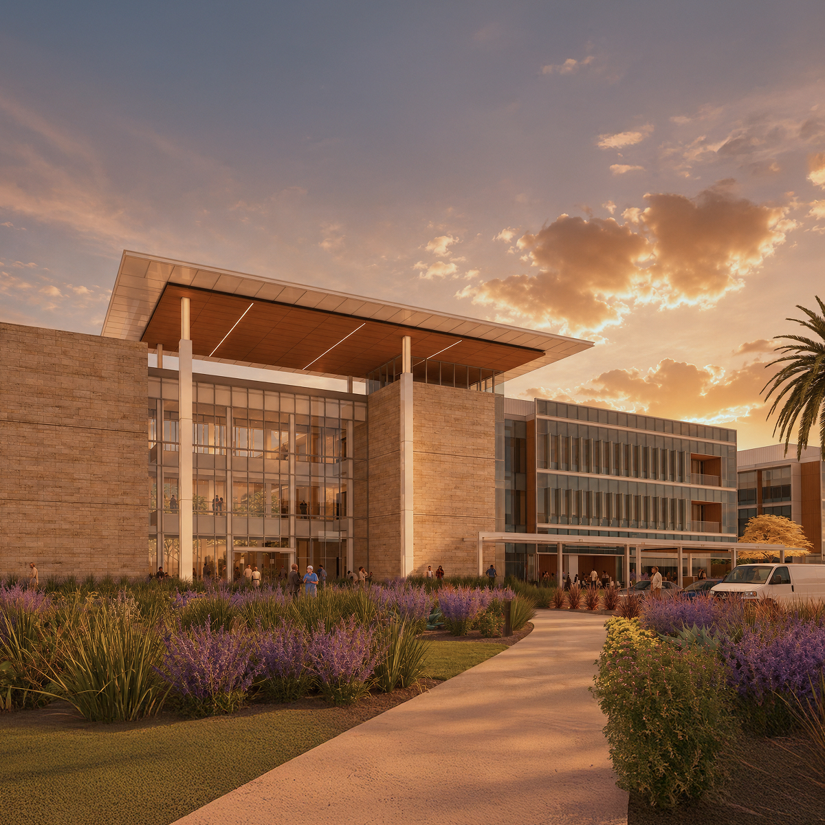 exterior medical building